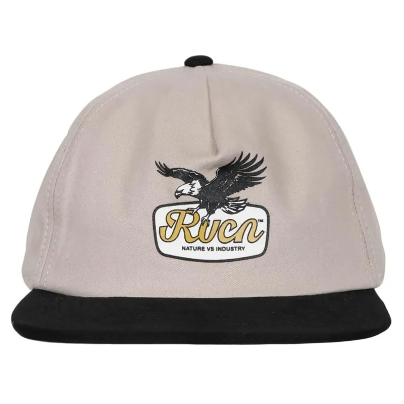 Boné Rvca Eagle VA Bege/Preto