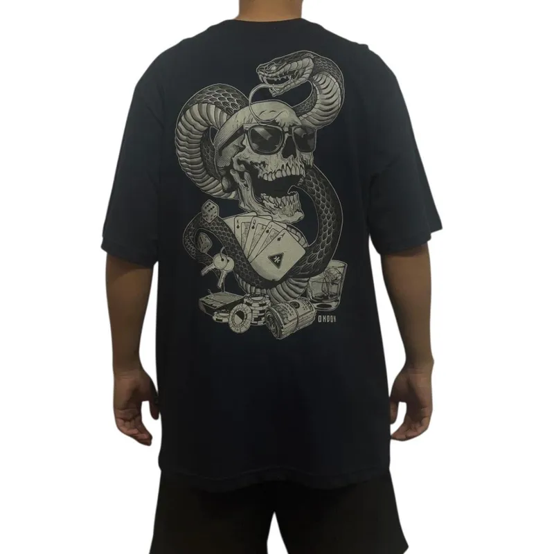 Camiseta Oversized Casino- Okdok