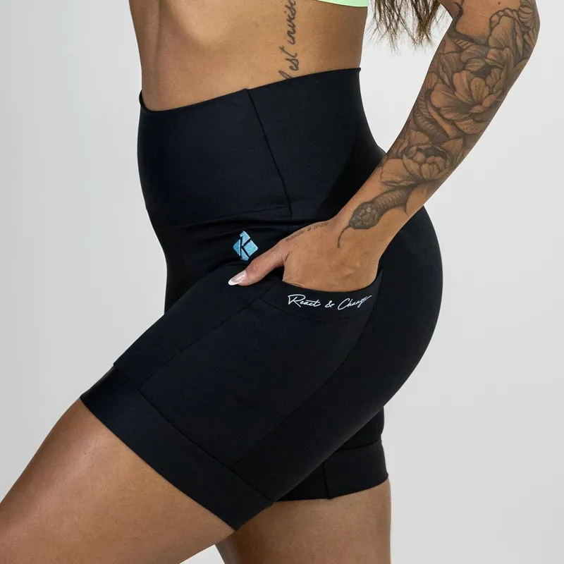 Shorts Kínitro Open Blackout com Bolso Feminino