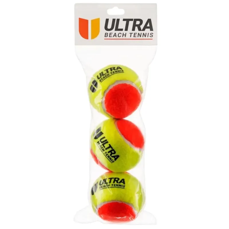 Bola Beach Tennis Ultra Kit 3 Peças