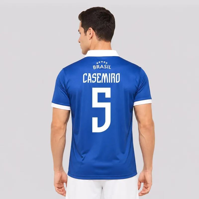 Camisa Brasil Seleça 5 Casemiro