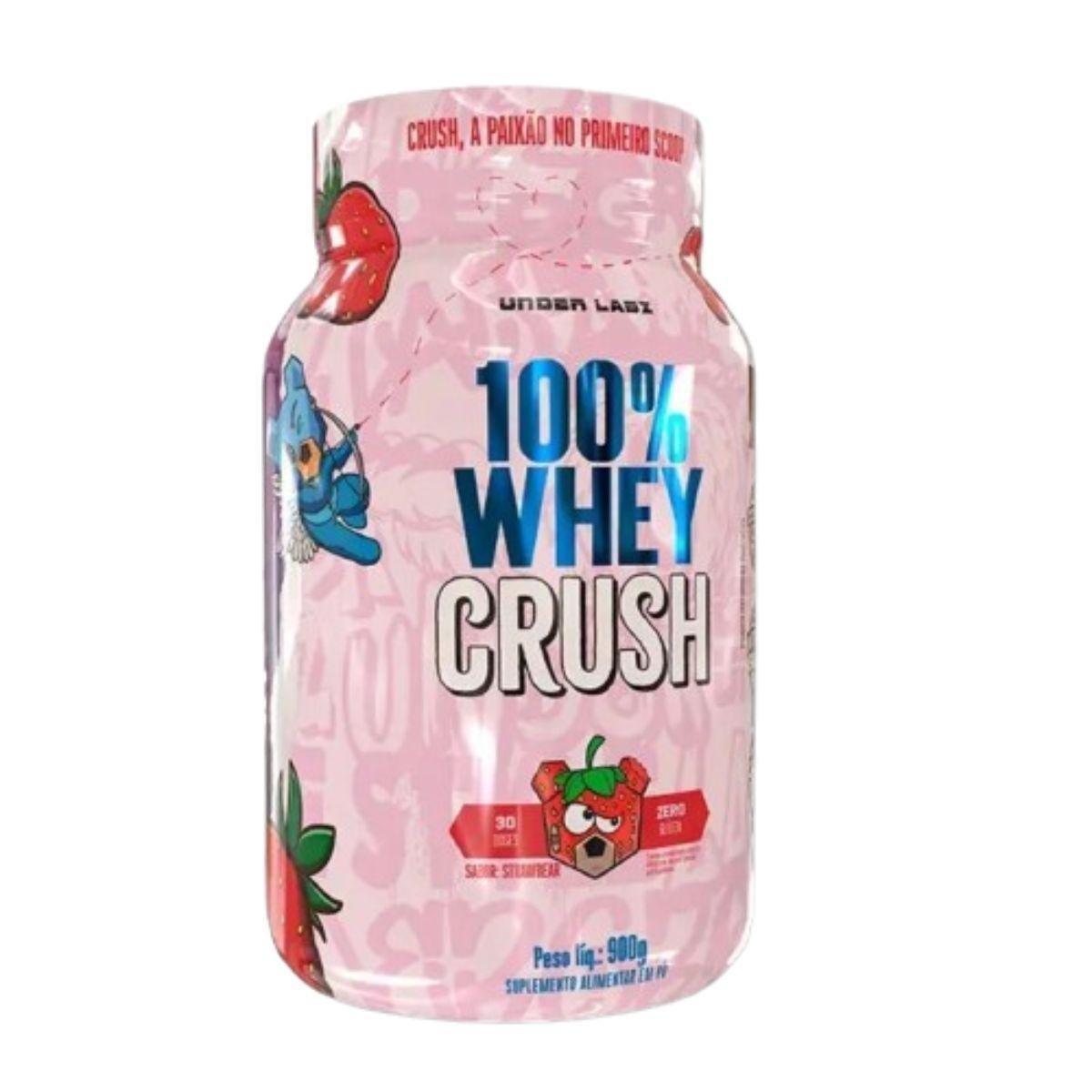 Whey Crush 100% Concentrado 900gr Under Labz
