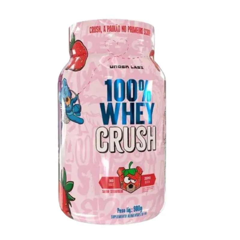 Whey Crush 100% Concentrado 900gr Under Labz