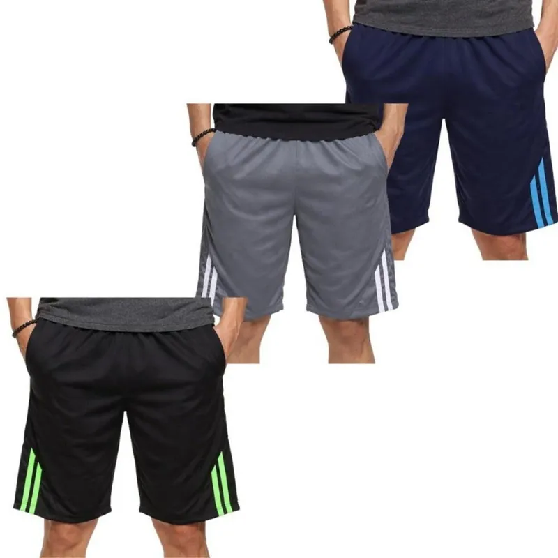Kit 3 Bermuda OxSilver Helanca Masculino