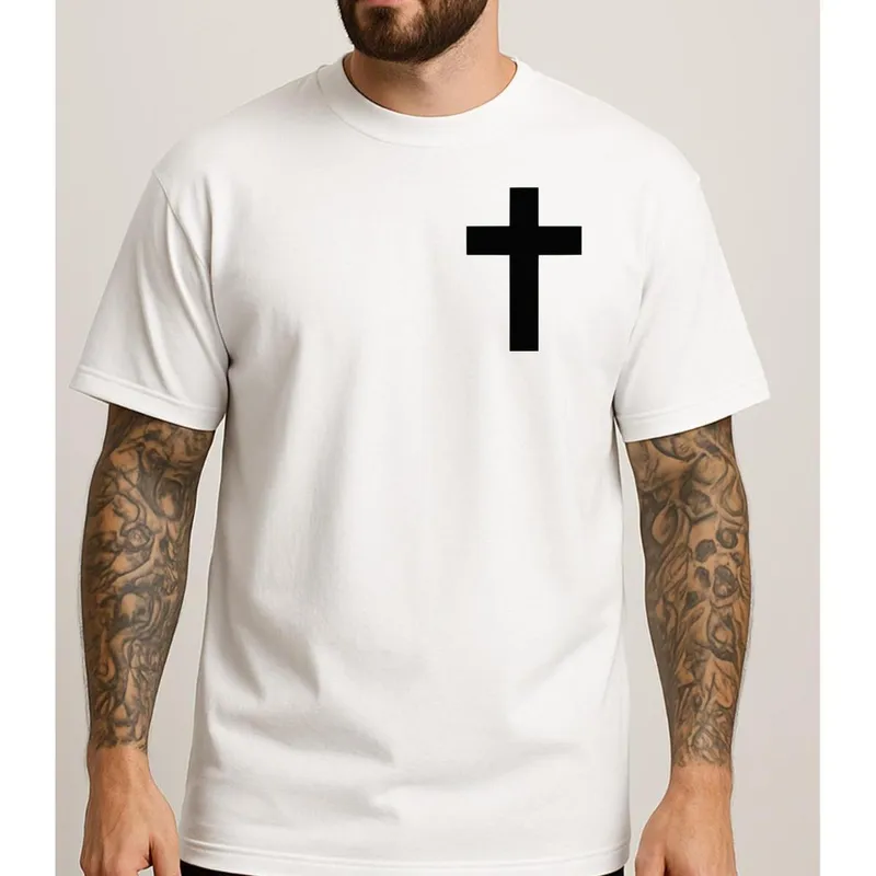 Camiseta Masculina Casual Básica Algodão Premium Estampada Estilo Street Streetwear Urban Style