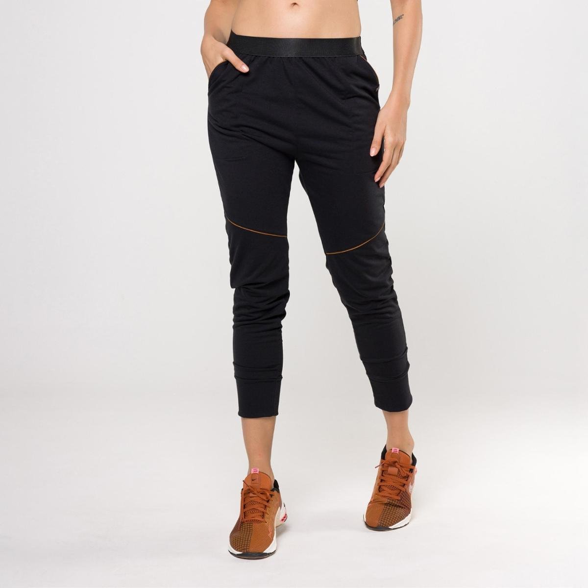 Calça Marche Fitwear Jogger Street em Moletinho Feminina