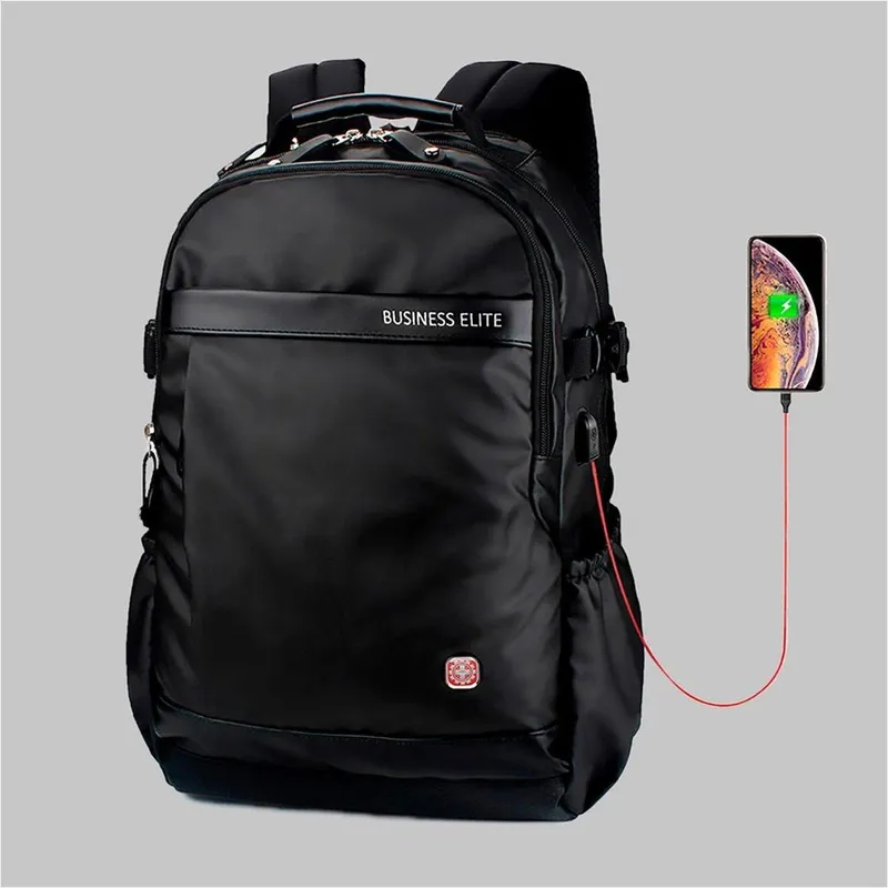Mochila Masculina Executiva Antifurto Notebook Crosswave Trabalho Resistente 20 Litros