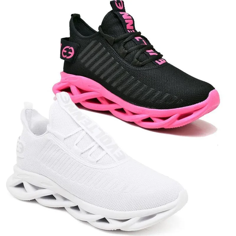 Tênis Feminino Masculino Running Academia Treino Kit 2 Peças