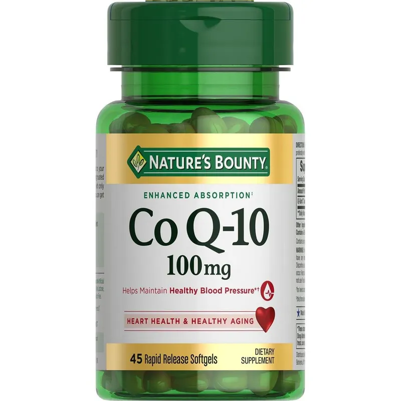 Suplemento Nature'S Bounty Coq10 100Mg Heart Health 45 Soft