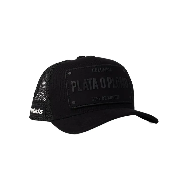 Boné Plata o Plomo Preto
