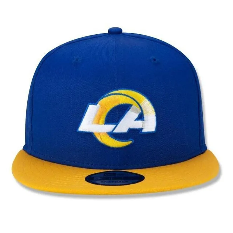 BONÉ NEW ERA 950 LOS ANGELES RAMS CLASSIC AZUL AMARELO