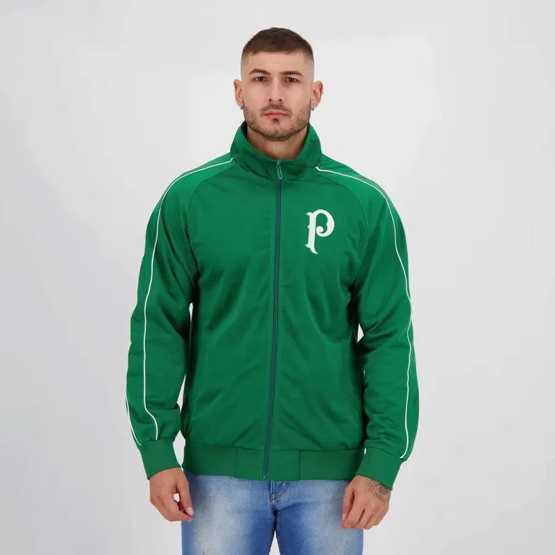 JAQUETA MASCULINA TRILOBAL PALMEIRAS VERDE