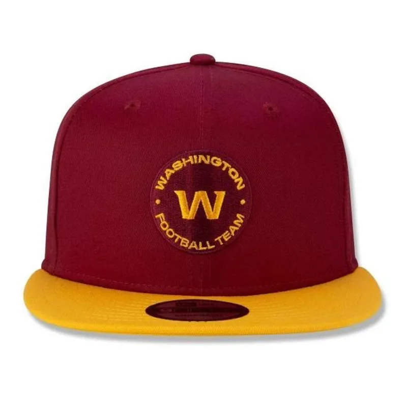 BONÉ NEW ERA 950 WASHINGTON FOOTBALL NFV22BON074 VERMELHO AMARELO