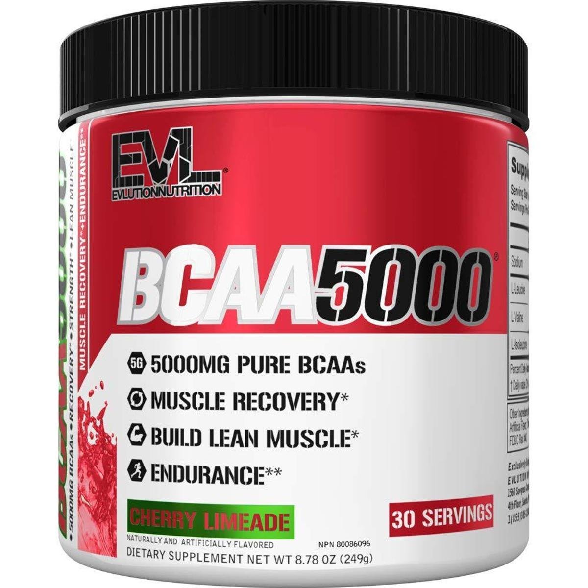 Suplemento Evolution EVL BCAAs Aminoácidos em Pó 5g - Cereja