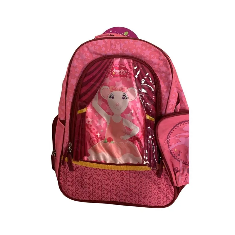 Mochila Clio Angelina Bailarina 19287 Infantil Feminina - Rosa