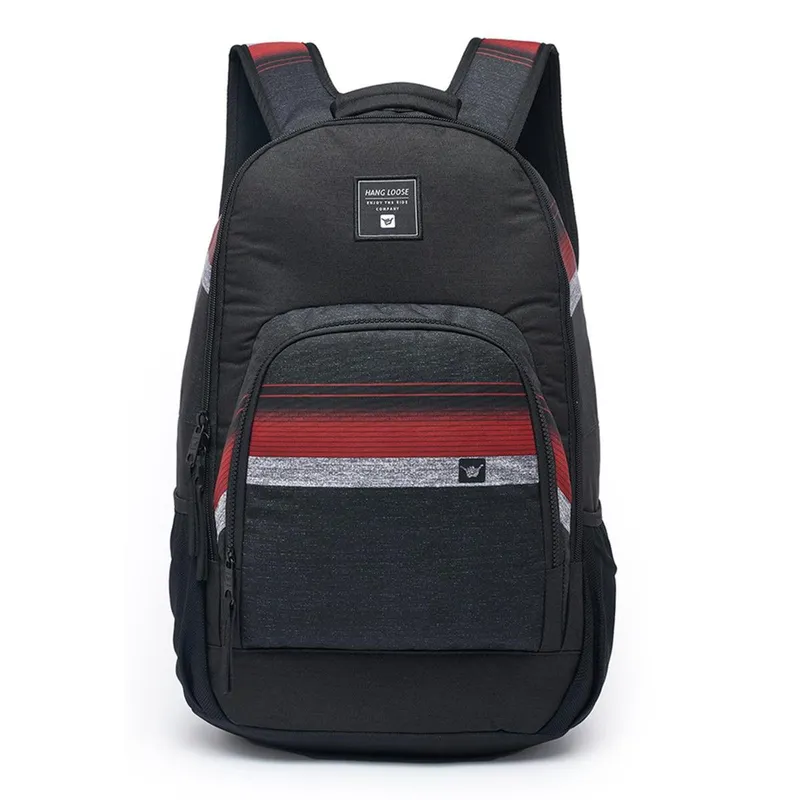 Mochila Notebook Escolar Esportiva Hang Loose Original Canva 27 Litros