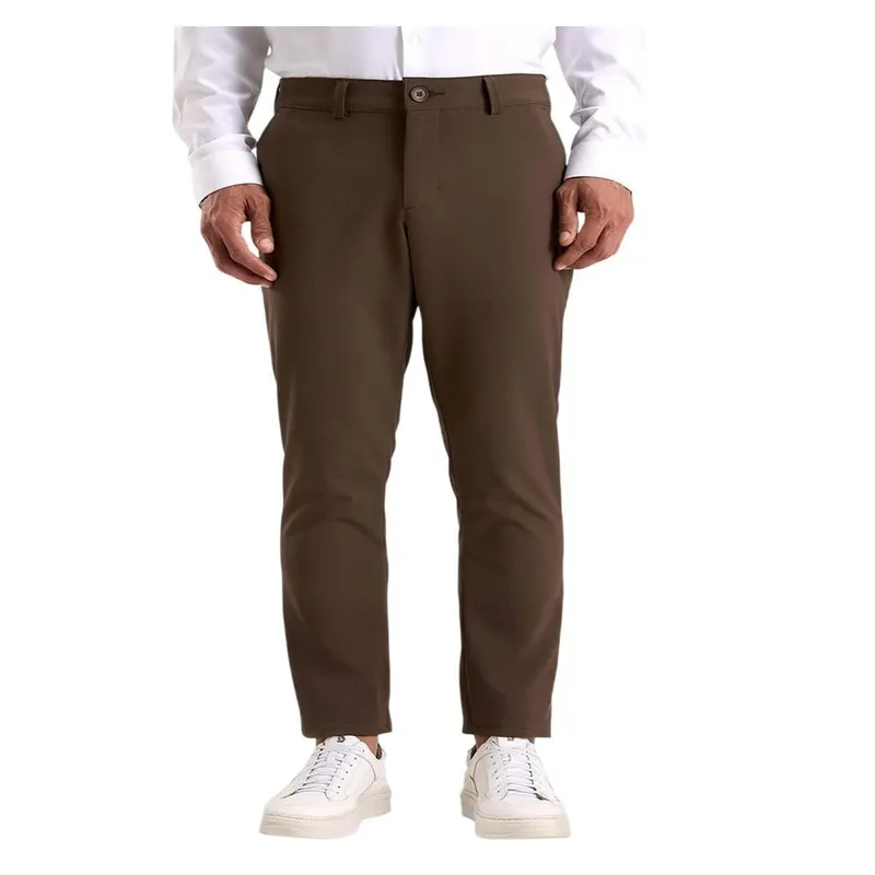 Calça Masculina Docthos Poliamida Fit Pocket Marrom - 6014