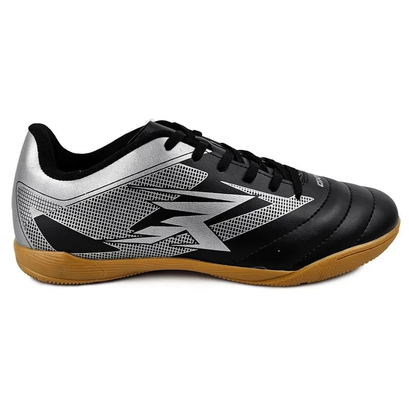 Chuteira Futsal Preta OXN Alcance Strike Quadra Salao