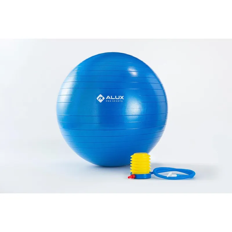 Bola de ginástica Premium -55cm com bomba de pé Alux Gym Ball