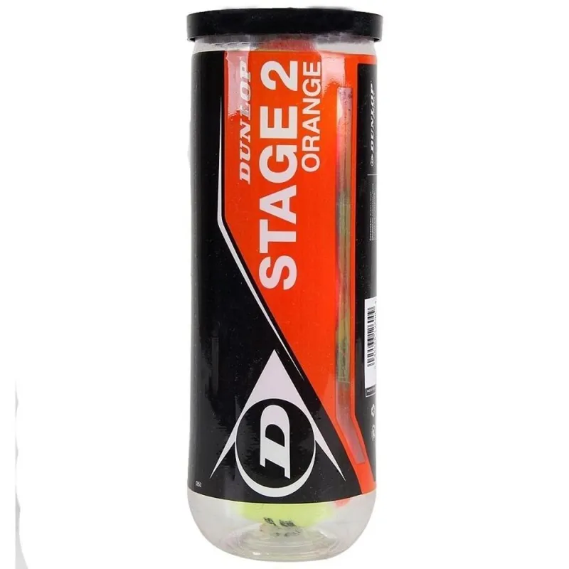 Bola Beach Tennis Stage 2 Dunlop Tubo Com 3 Bolas