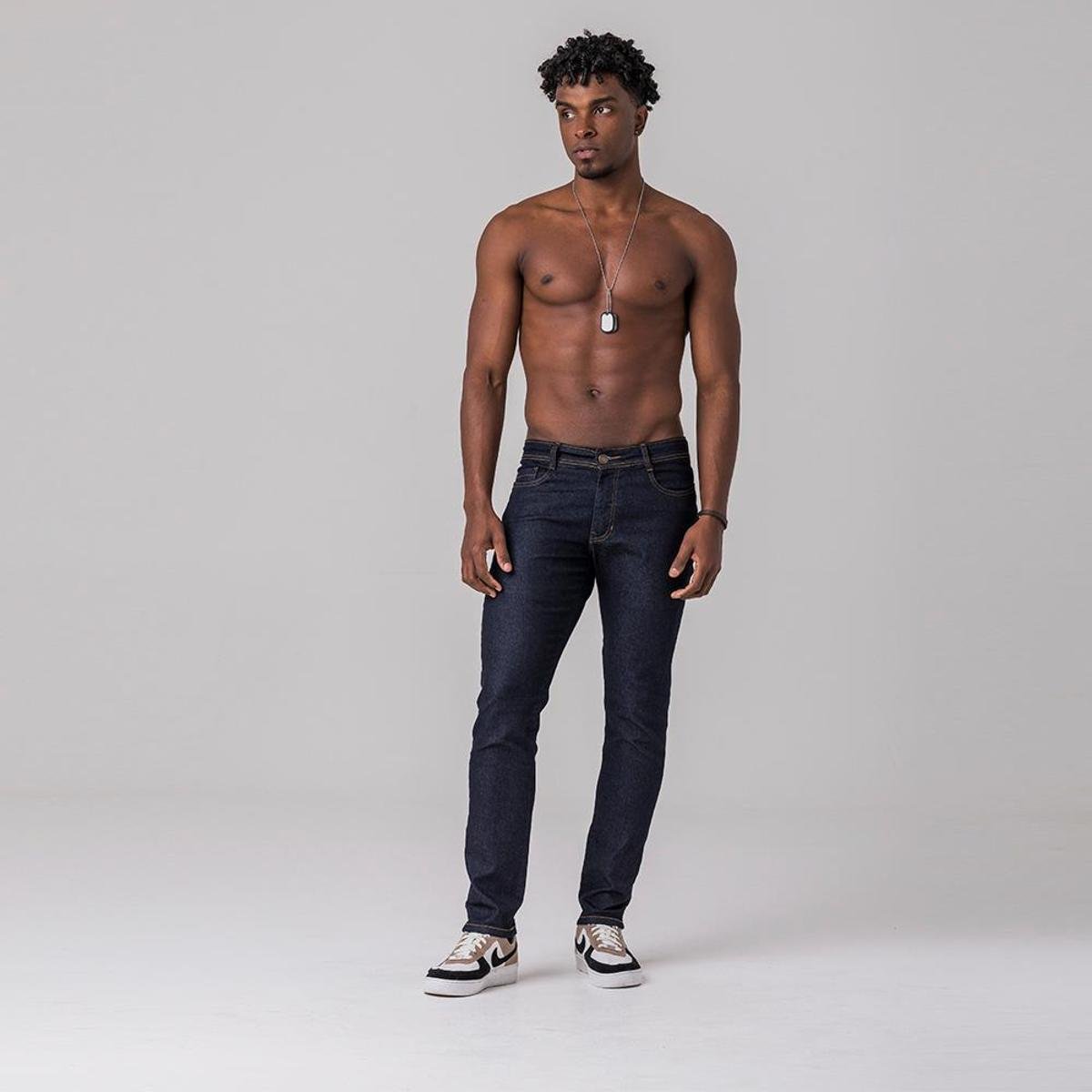 Calça Jeans Masculina Skinny Rock e Soda Cor:;Tamanho:38;Gênero:Masculino