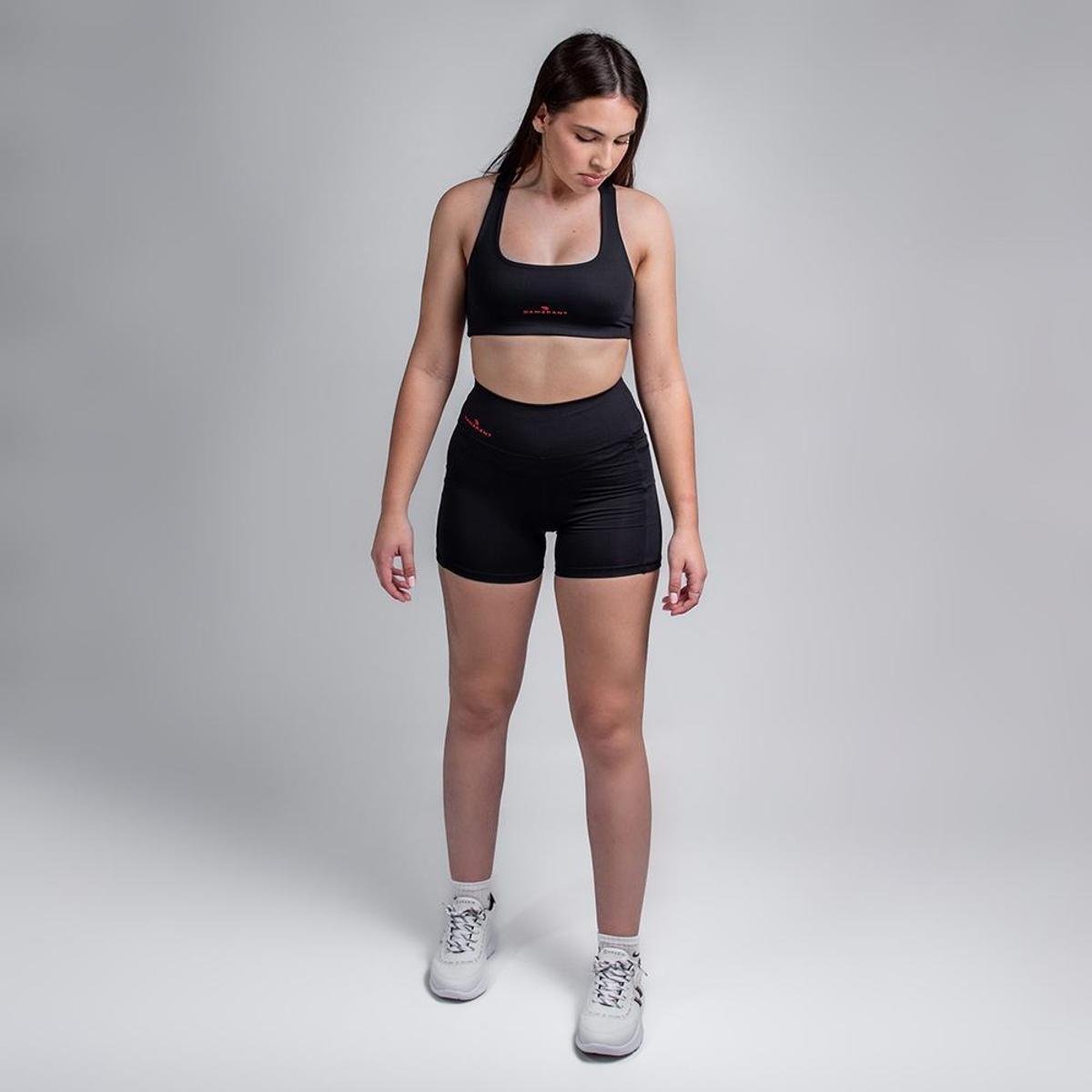 SHORTS DAMARANT CURTO PARA CORRIDA COM BOLSO FEMININO