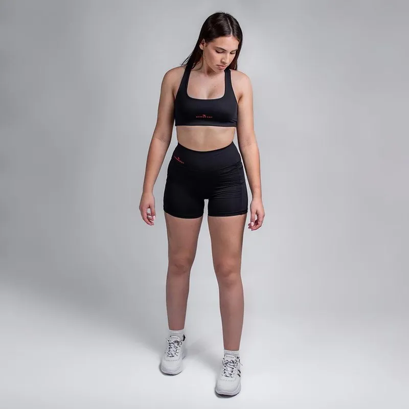 SHORTS DAMARANT CURTO PARA CORRIDA COM BOLSO FEMININO