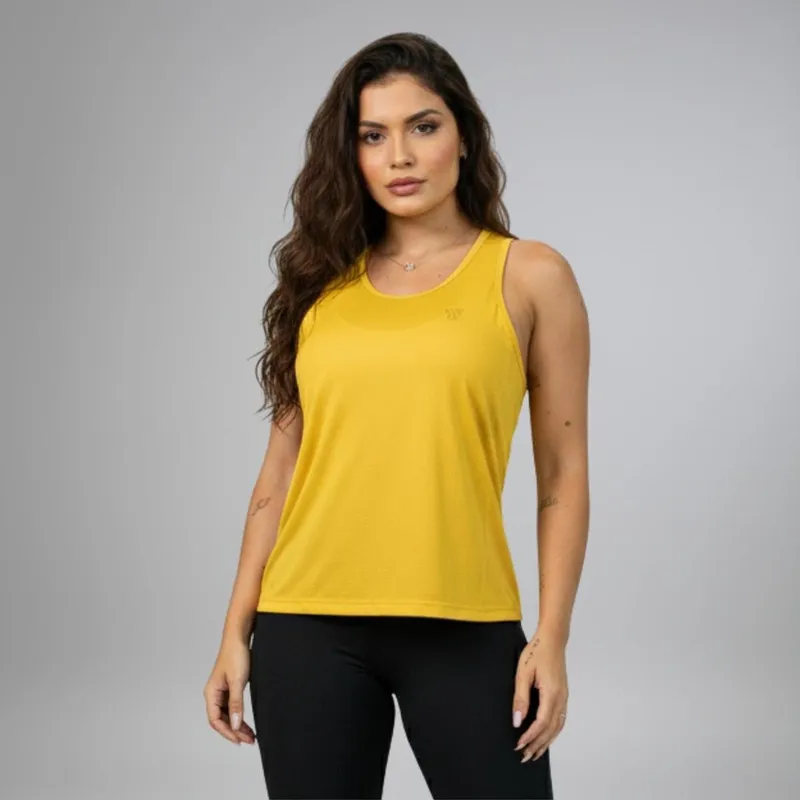 Camiseta Regata Feminina Dry Blusas Treino Academia