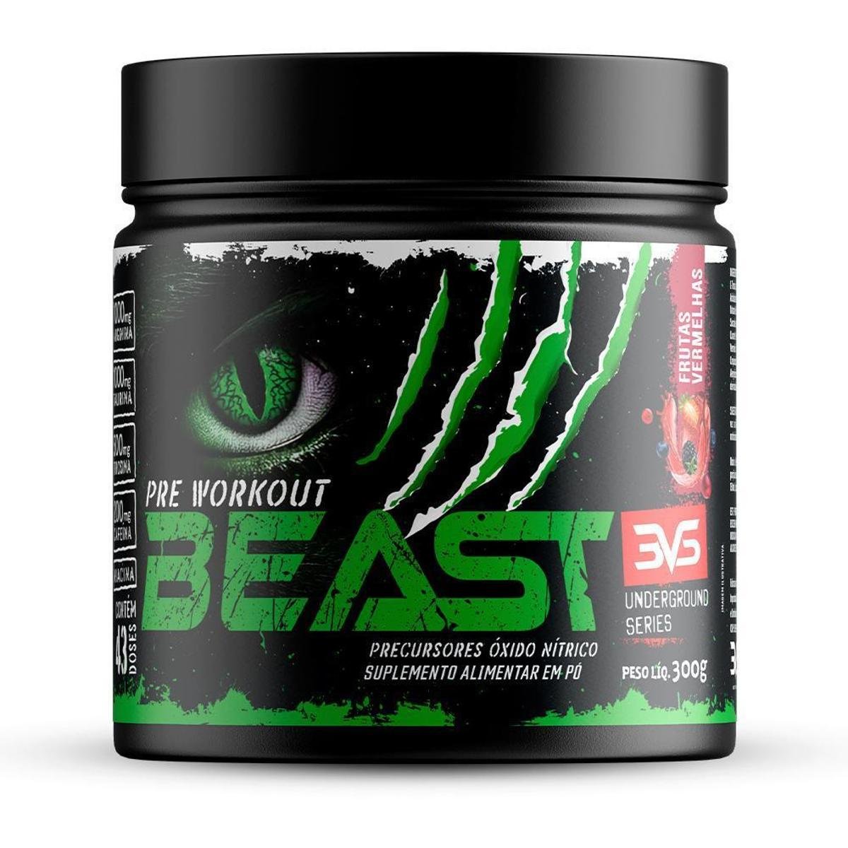 Pré Treino Beast 300g 3VS Nutrition