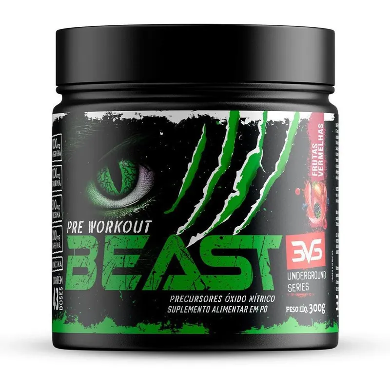 Pré Treino Beast 300g 3VS Nutrition