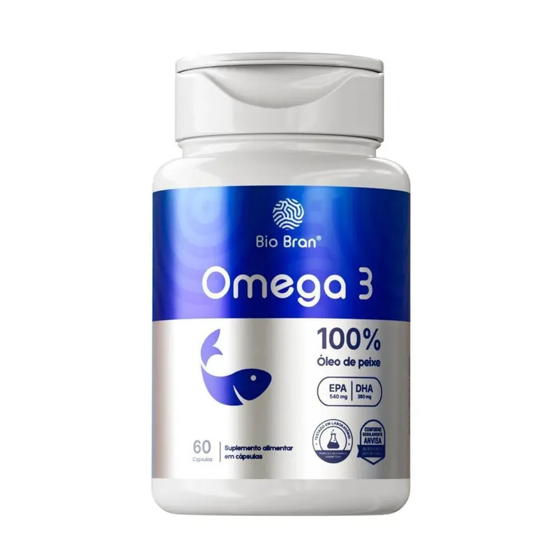 Omega 3 EPA DHA Original 100 Puro – Óleo de Peixe Ultra Concentrado | Ômega 3 Suplemento 60 Cápsulas