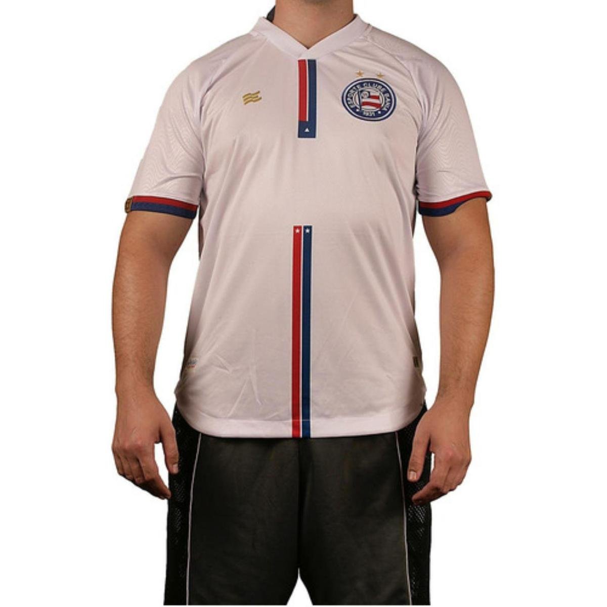 Camisa Bahia Jogo 1 2024 Branca Esquadrão Volt Oficial