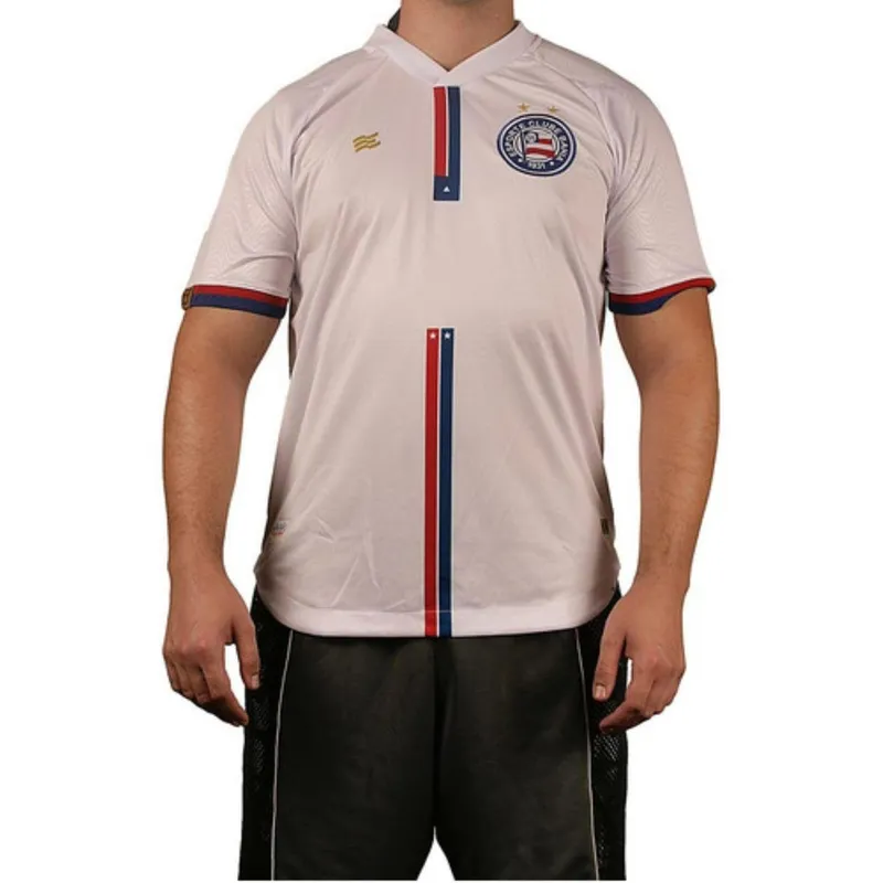 Camisa Bahia Jogo 1 2024 Branca Esquadrão Volt Oficial