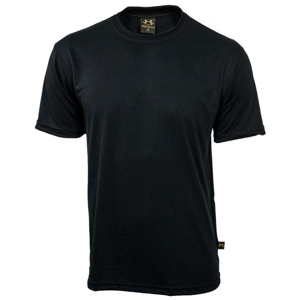 Camisa Camiseta Malha Pv Básica Uniforme Empresa Trabalho
