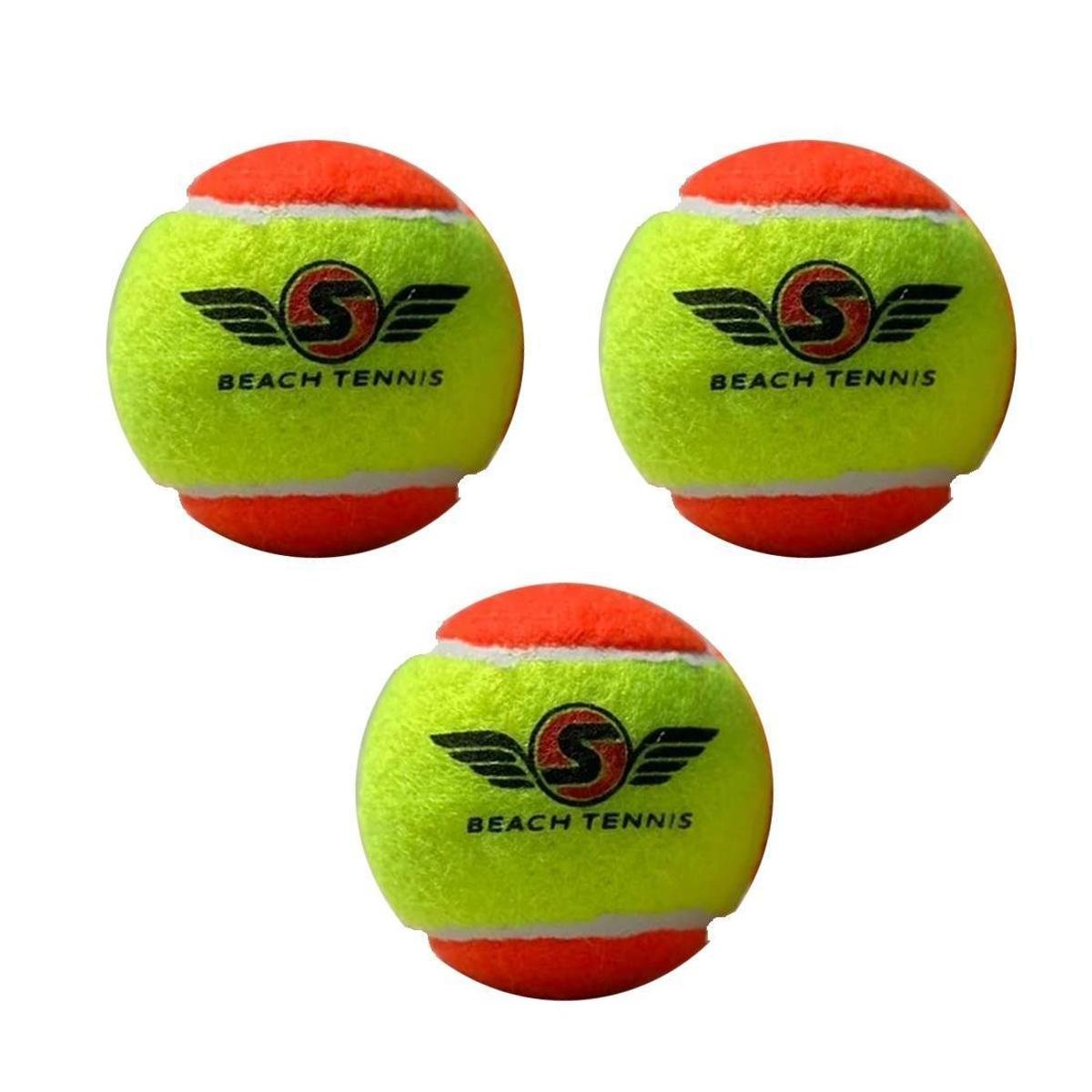 Bola De Beach Tennis Brand Pack 3 Bolas Itf Approved