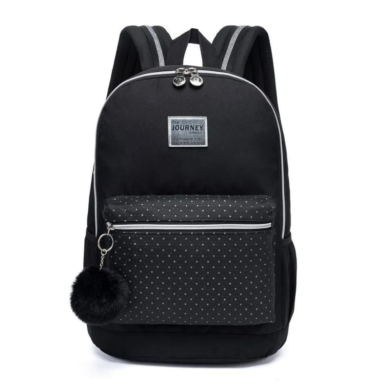Mochila Feminina Escolar Reforçada Estilosa
