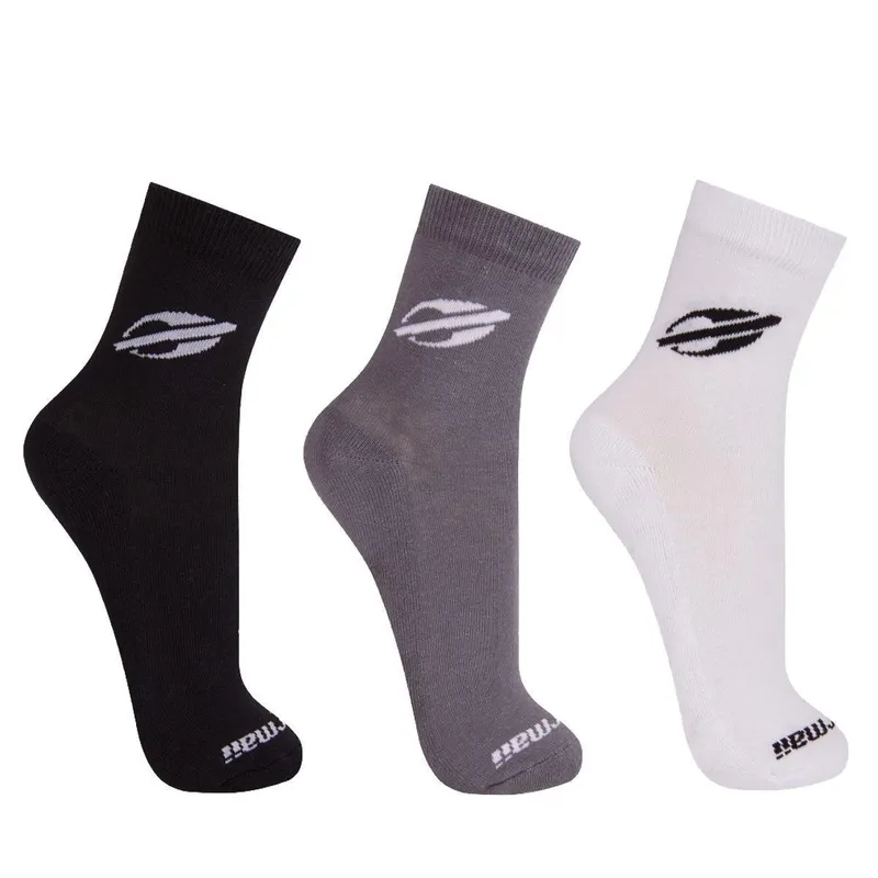 Kit 3 Meias Esportivas Mormaii Cano Médio; Cor: ; Tamanho:39-43;