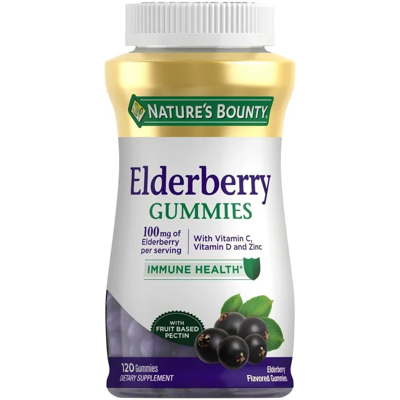 Suplemento Nature'S Bounty Elderberry Gummies 120 Gomas