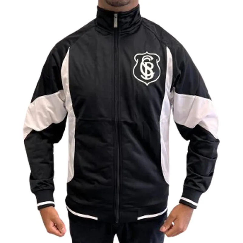 Jaqueta Trilobal Historica Corinthians Masculino - Preto e Branco
