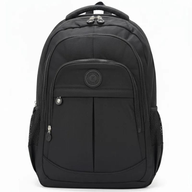 Mochila Casual Escolar Adulto Juvenil Em Nylon Tactel Espaço Para Notebook