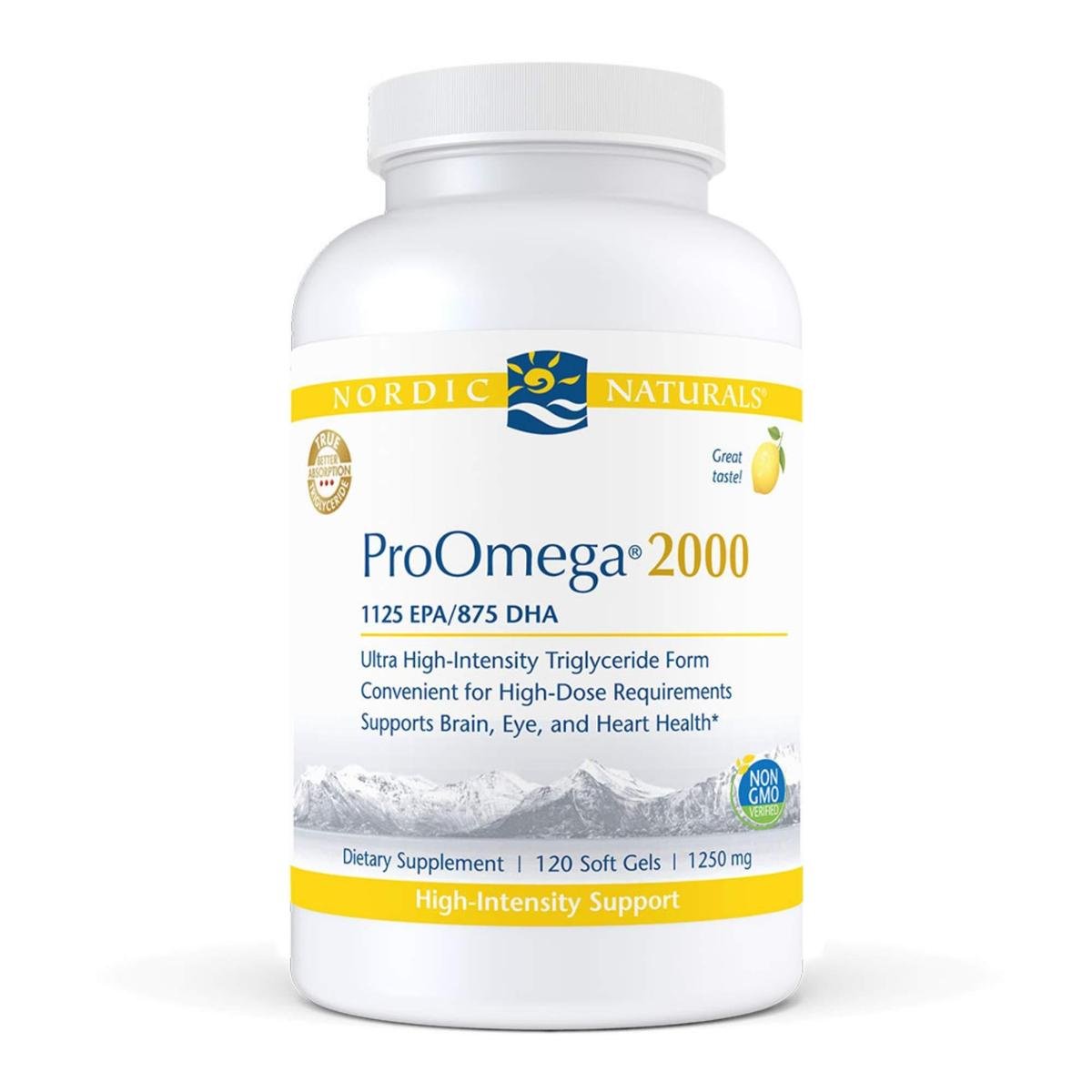 Suplemento Nordic Naturals Proomega 2000 Óleo De Peixe 2150 Mg