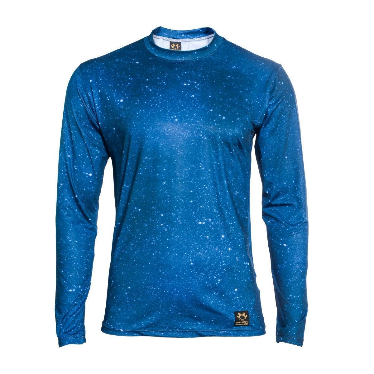 Camisa Camiseta Proteção Solar Uv 50 Estampada Tecido Gelado