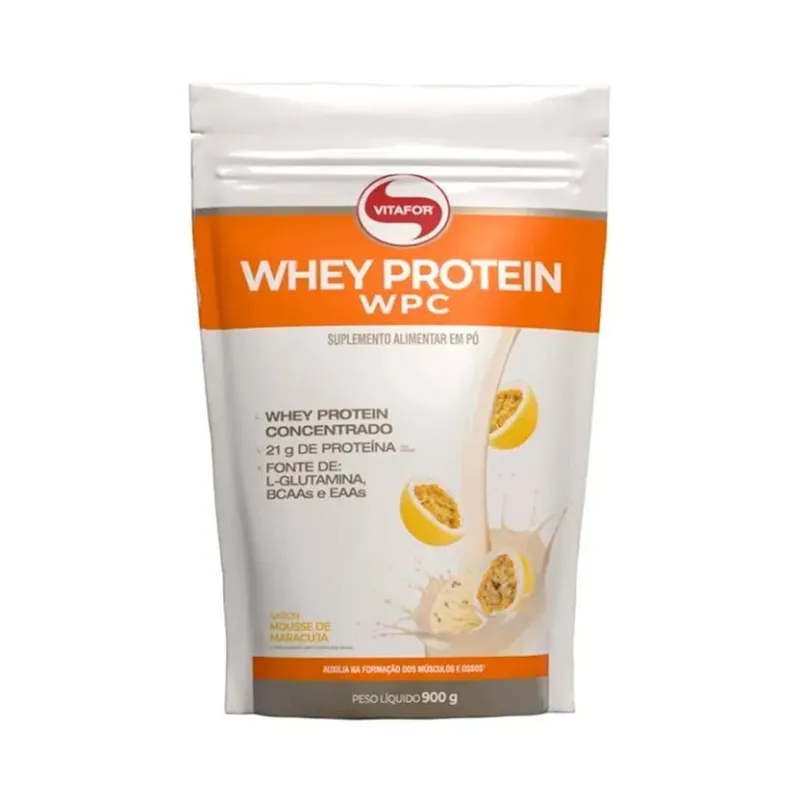 Whey Protein Concentrado 900g - Vitafor