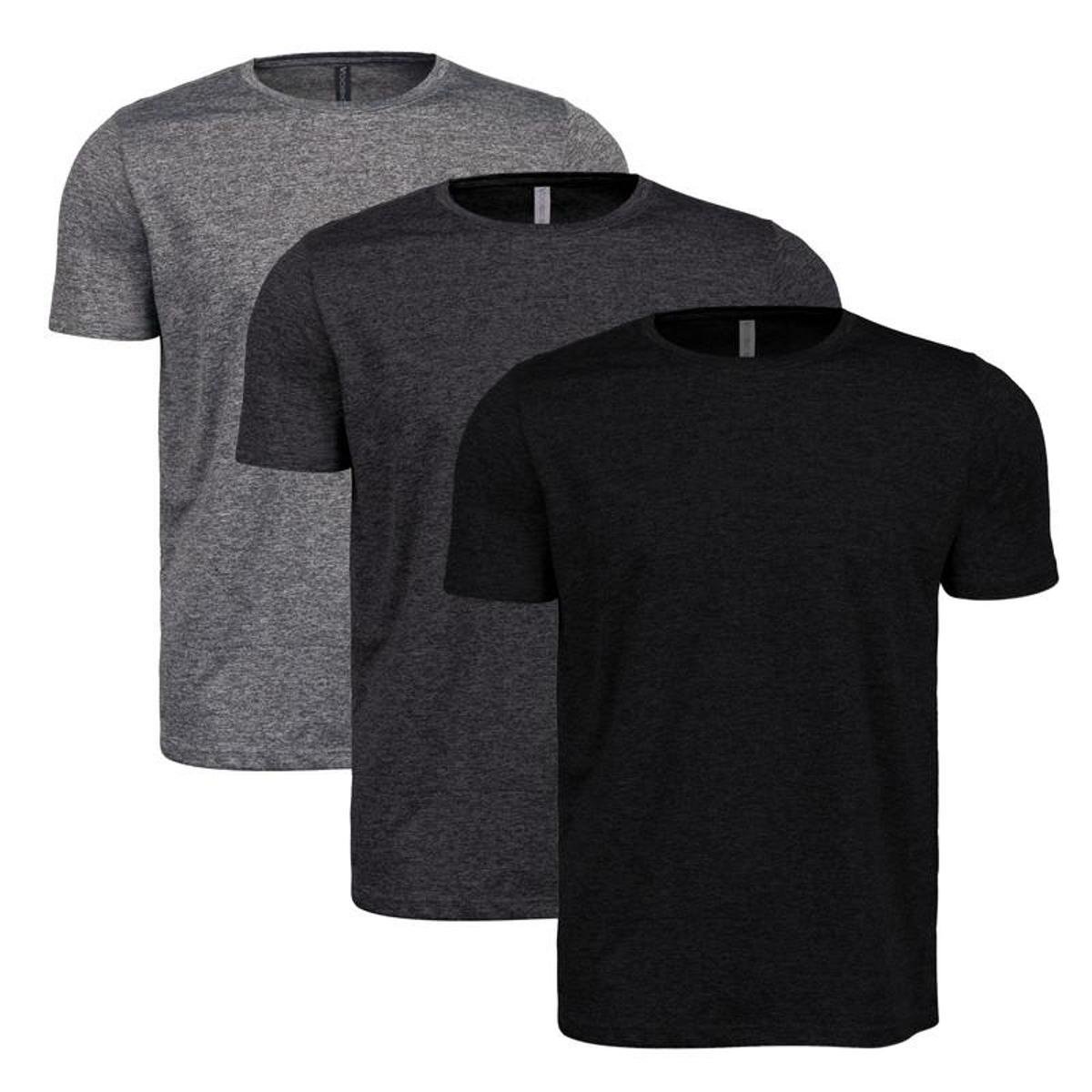 Kit 3 Camisetas Masculina Dry Treino Academia Plus Size