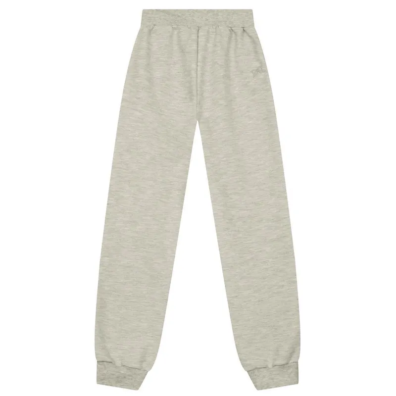Calça jogger infantil menina em moletinho Brandili