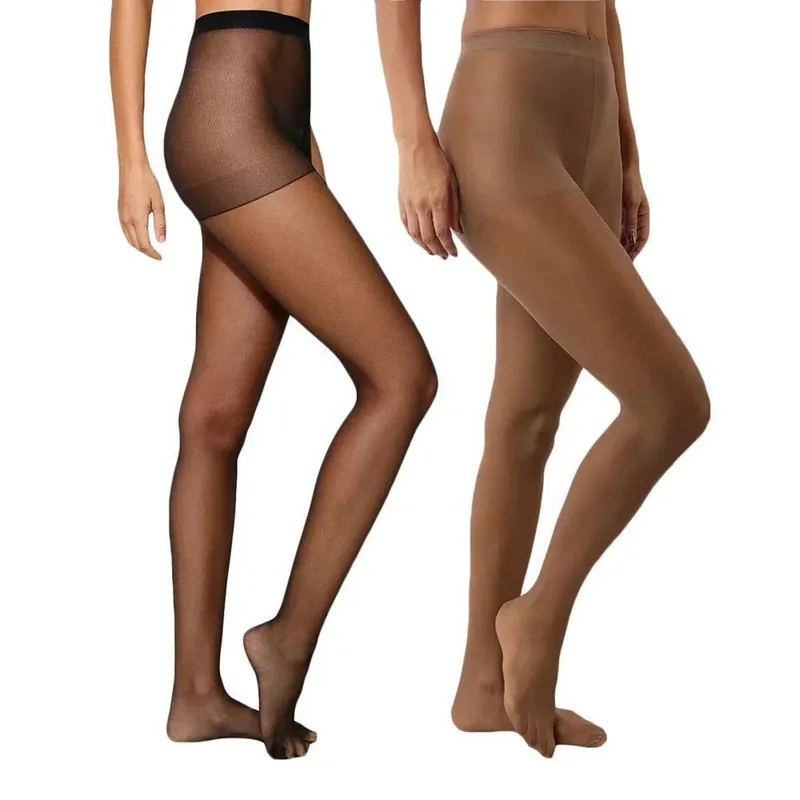 Kit 2 Meias-Calças Selene Clássica Fio 15 Plus Si