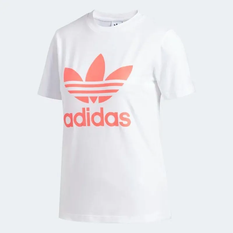 Camiseta Trefoil Adidas Brasil Branco - FJ9455