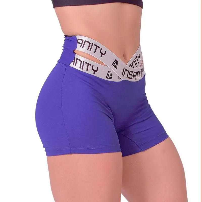 Short Feminino Fitness Suplex Insanity Scene Color