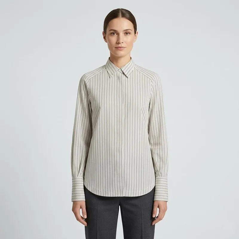 Camisa Dudalina Listrado Melissa Feminino