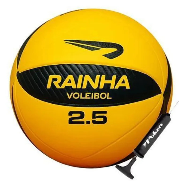 Bola de Vôlei de Quadra Rainha VL 2.5 e Bomba de Ar